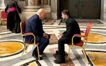 Trump e pyeti Zelenskyn “nëse Ukraina mund ta godasë Moskën”…
