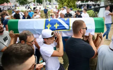 Në Qendrën Memoriale të Potoçarit u fal namazi i xhenazes…