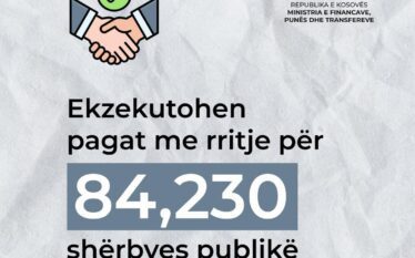 Ekzekutohen pagat me rritje për shërbyesit publikë