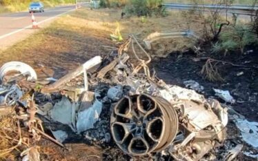 Lamborghini në aksidentin ku vdiq Diogo Jota bëhet shkrumb e…
