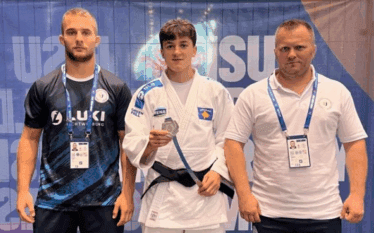 Laura Fazliu fiton medaljen e argjendtë në Lojërat Universitare Botërore…