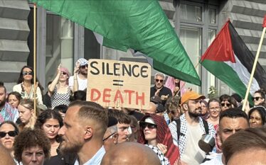 Berlin, protesta kundër sulmeve të vazhdueshme të Izraelit dhe bllokadës…
