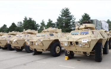 Forca e Sigurisë së Kosovës pranoi 50 autoblinda nga SHBA-ja