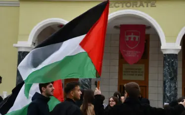 Shkup, mbahet demonstratë në mbështetje të popullit palestinez