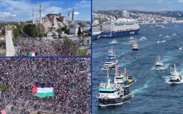 Turqi, mbahen marshe dhe aktivitete solidariteti në mbështetje të Gazës…