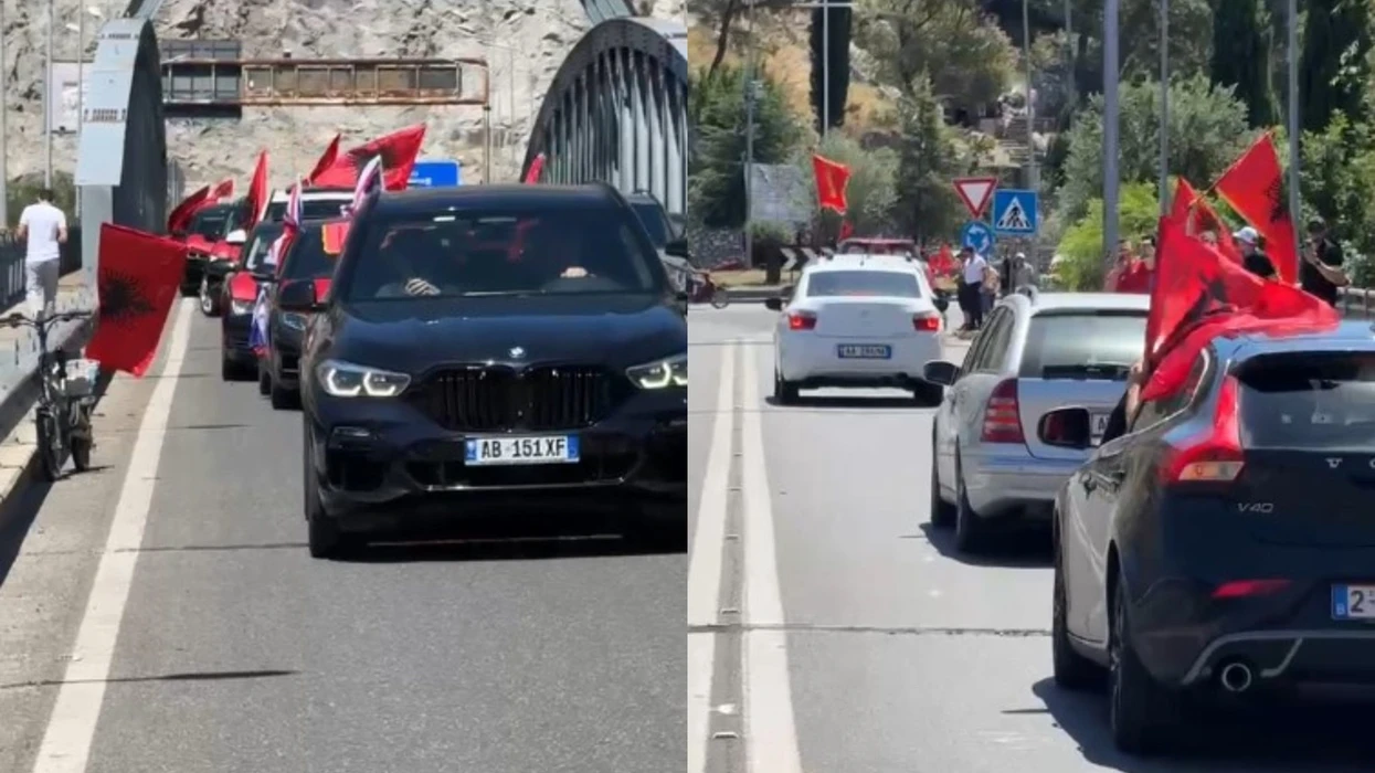Sot protesta kombëtare  diaspora mbërrin në Shkodër   me këngë 