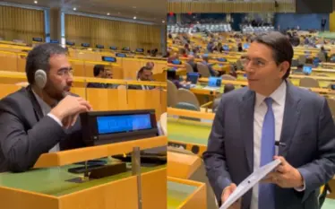 Provokim në OKB: Ambasadori izraelit iu afrua diplomatit iranian me një pajisje Starlink