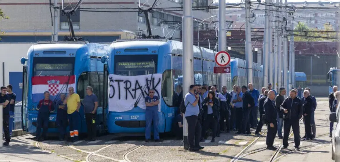 Greva godet Zagrebin, dy ditë pa transport dhe pa grumbullim të mbeturinave