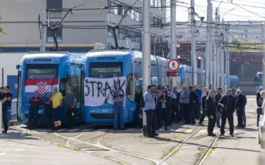 Greva godet Zagrebin, dy ditë pa transport dhe pa grumbullim të mbeturinave