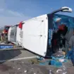 Aksident i rëndë në Turqi: Autobusi përplaset me kamionin, 11 të vdekur