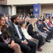 Inaugurimi i Presidentes Justina Shiroka-Pula, familjarët e liderët politikë në rresht të parë për nisje të ceremonisë