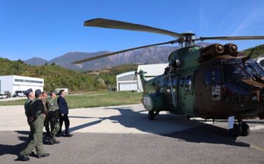 Shqipëria dërgon kontingjentin e parë të helikopterëve në misionin e KFOR-it në Kosovë