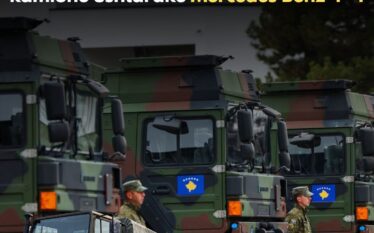 Kosova blen nga Gjermania 12 kamionë ushtarakë Mercedes Benz 4×4