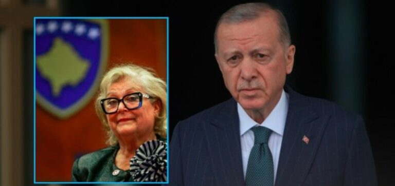 Erdogan uron Shiroka Pulën për marrjen e detyrës si Presidente e Kosovës