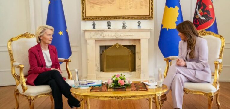 Takimi Haxhiu-Von der Leyen, Presidenca: U diskutua për zgjedhjen e presidentit dhe dënimin e ish-krerëve të UÇK-së