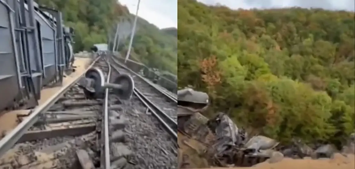 Kroaci: Treni i mallrave del nga shinat pranë Rijekës, 11 vagonë përfundojnë në humnerë