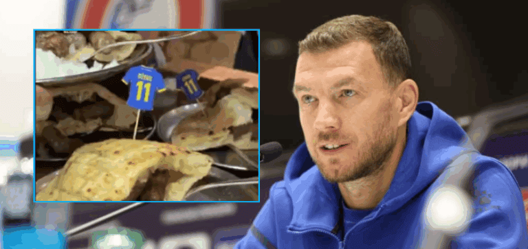 Qebaptoret sarajevase nderojnë futbollistin Edin Dzeko në mënyrë origjinale
