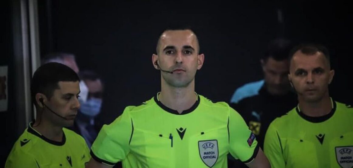 Genc Nuza, gjyqtar kryesor në UEFA Conference League