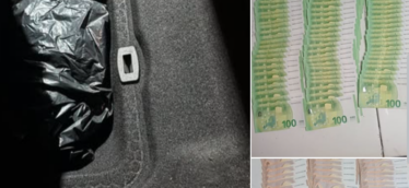 30,550 euro të padeklaruara fshihen në veturë, kapen në Bërnjak