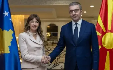 Mickoski në takim me Haxhiun: Përmes dialogut të hapur mund të kontribuojmë në stabilitet më të madh të rajonit