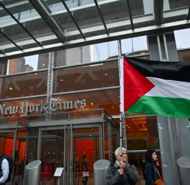 Protestë para selisë së “New York Times” lidhur me pasqyrimin e ngjarjeve në Gaza dhe Liban